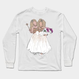 Pearl and Trixie Mattel conjoined twins Long Sleeve T-Shirt